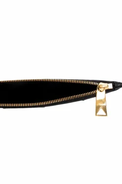 Bottega Veneta CZARNY Skórzane etui na karty
