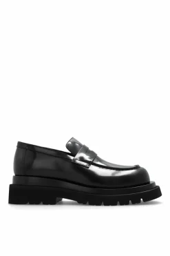 Bottega Veneta CZARNY Skórzane buty typu ‘loafers’