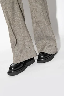Bottega Veneta CZARNY Skórzane buty typu ‘loafers’