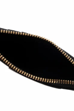 Bottega Veneta CZARNY Skórzane etui na karty