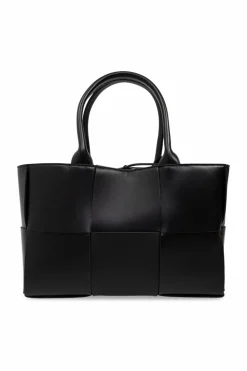Bottega Veneta CZARNY Torba `Arco Small` typu `shopper`