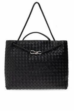 Bottega Veneta CZARNY Torba do ręki `Andiamo Large`