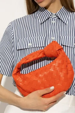 Bottega Veneta POMARAŃCZOWY Torba do ręki ‘Jodie Mini’