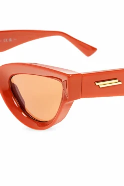 Bottega Veneta POMARAŃCZOWY Okulary przeciwsłoneczne