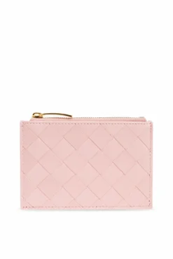 Bottega Veneta RÓŻOWY Etui na karty