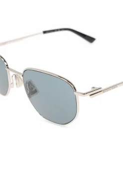 Bottega Veneta SREBRNY Okulary przeciwsłoneczne