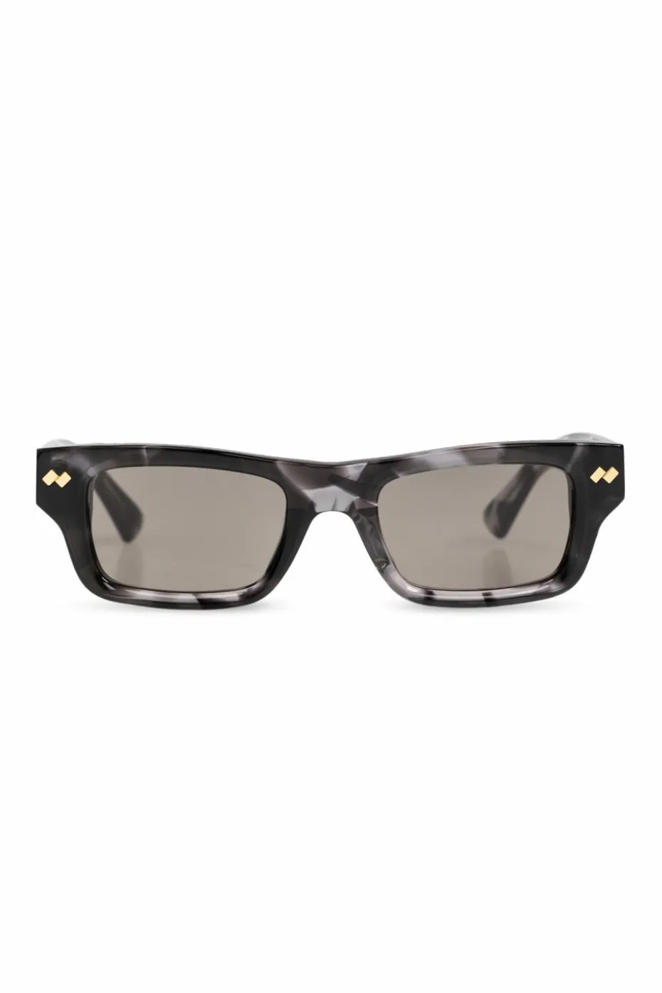 Bottega Veneta SZARY Okulary przeciwsłoneczne
