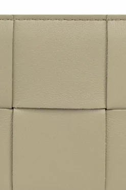 Bottega Veneta ZIELONY Skórzane etui na karty