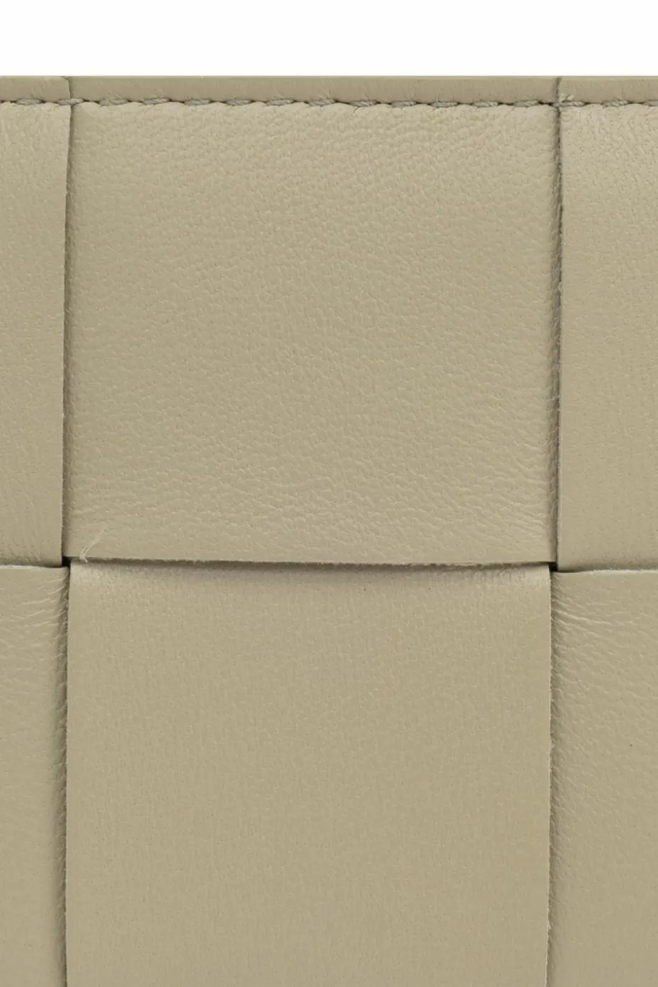 Bottega Veneta ZIELONY Skórzane etui na karty