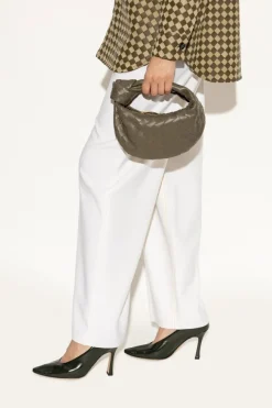 Bottega Veneta ZIELONY Torba do ręki `Jodie Mini`
