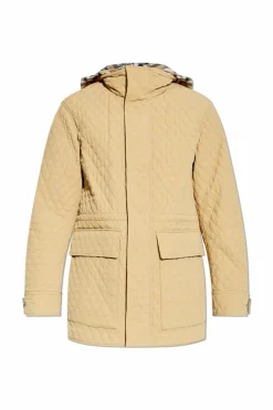 Burberry beżowy Kurtka z kapturem
