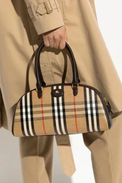 Burberry beżowy Torba do ręki