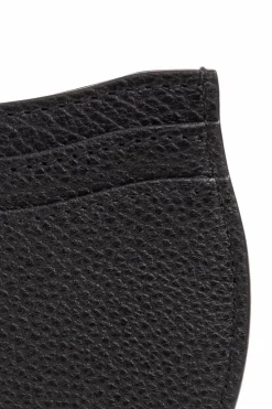 Burberry CZARNY Skórzane etui na karty