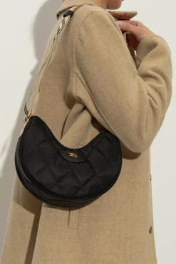 Burberry CZARNY Torba na ramię `Horseshoe`