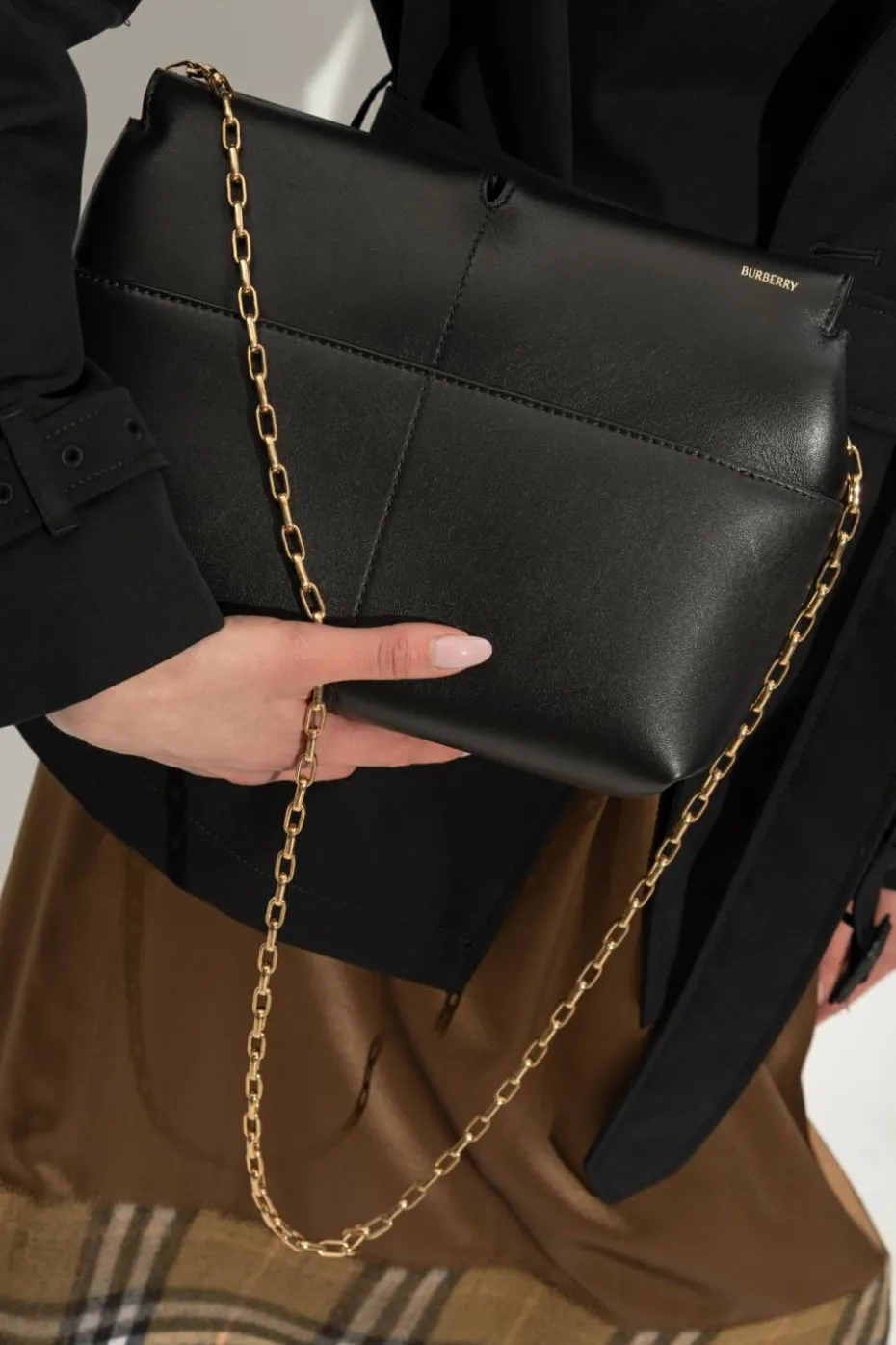 Burberry CZARNY Torba na ramię `Snip`
