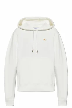 Burberry kremowy Bluza z logo