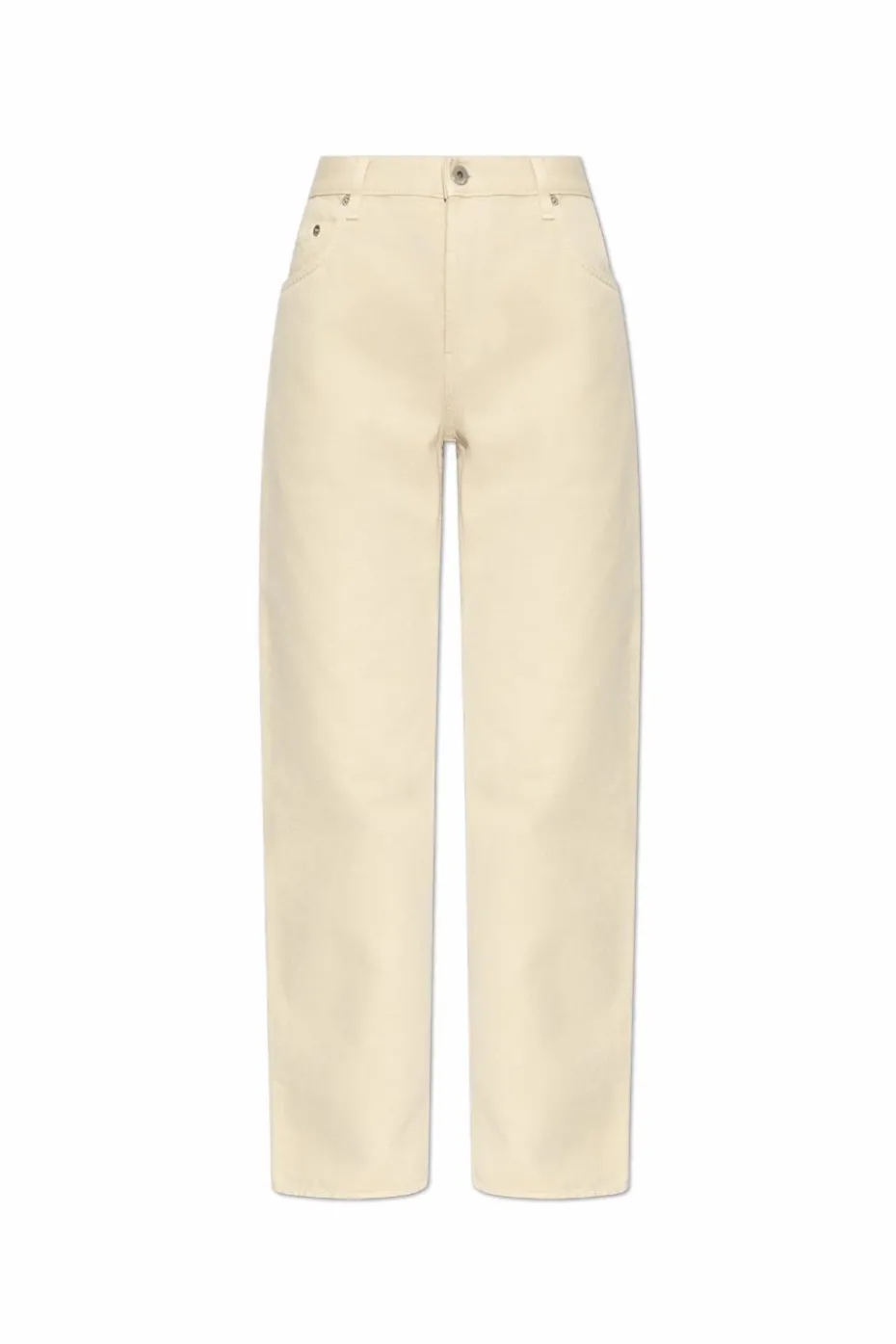 Burberry kremowy Jeansy typu ‘straight’
