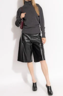 Burberry SZARY Wełniany golf
