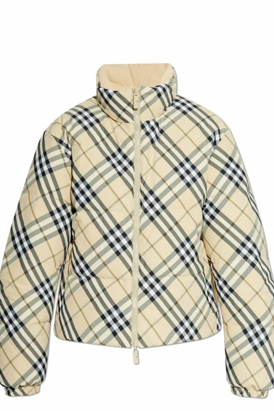 Burberry ŻÓŁTY Dwustronna kurtka puchowa