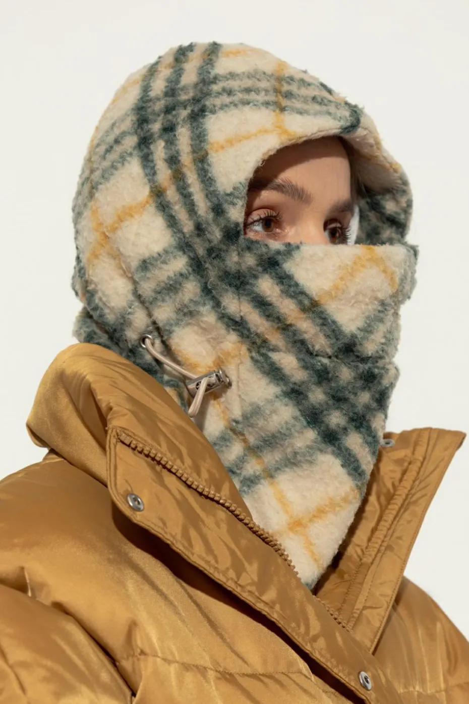 Burberry ZIELONY Kaptur