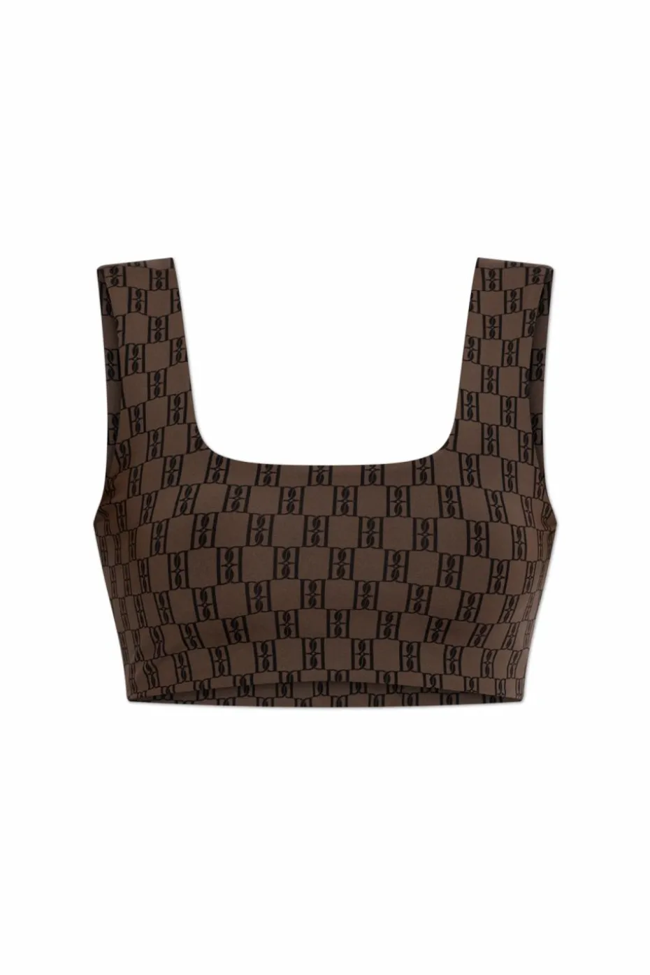 By Malene Birger BRĄZOWY Top z logo