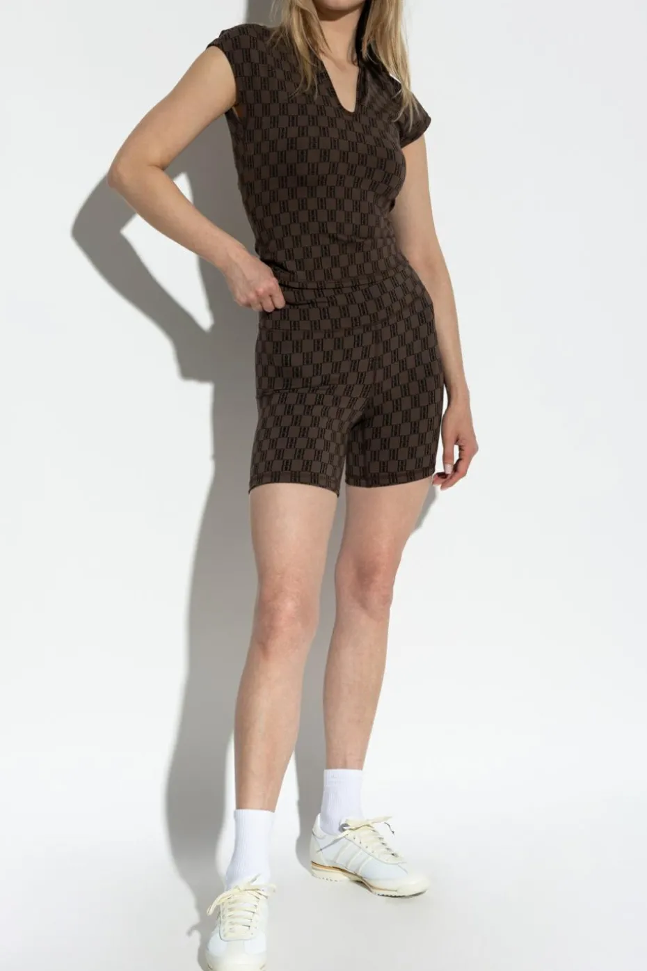 By Malene Birger BRĄZOWY Top `Venazia`