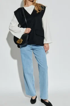 By Malene Birger CZARNY Kamizelka `Cilia`