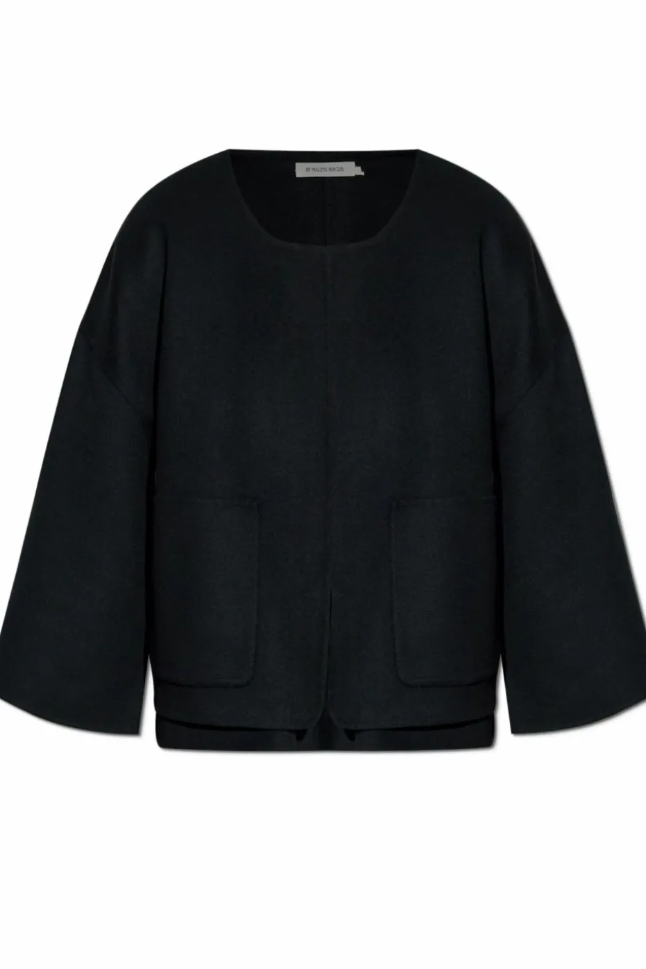 By Malene Birger CZARNY Wełniana kurtka `Jacquie`