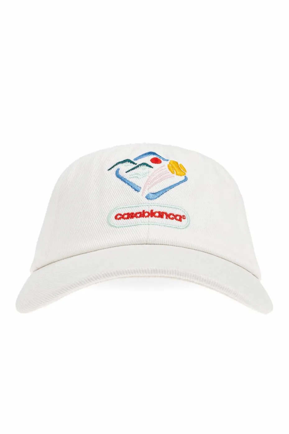 Casablanca BIAŁY Czapka z daszkiem