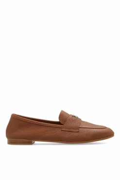 Casadei BRĄZOWY Skórzane buty ‘Antilope’ typu ‘loafers’