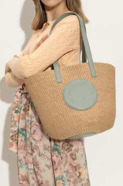 Chloé beżowy Torba `Horse Medal Large` typu `shopper`