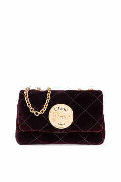 Chloé BORDO Torba na ramię `Chloé Heritage Small`