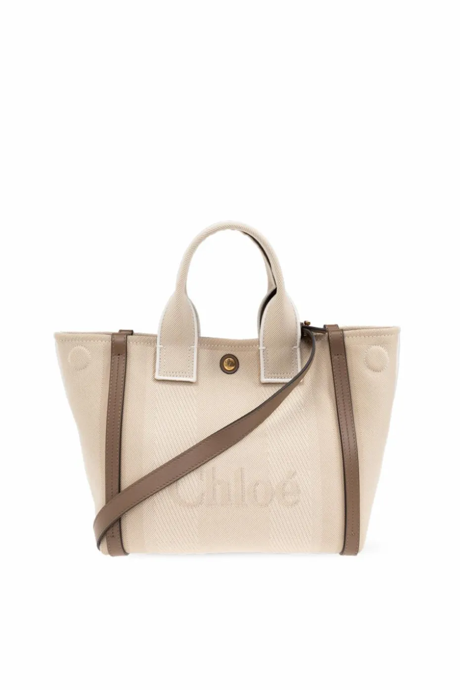Chloé kremowy Torba do ręki `Carry Small`