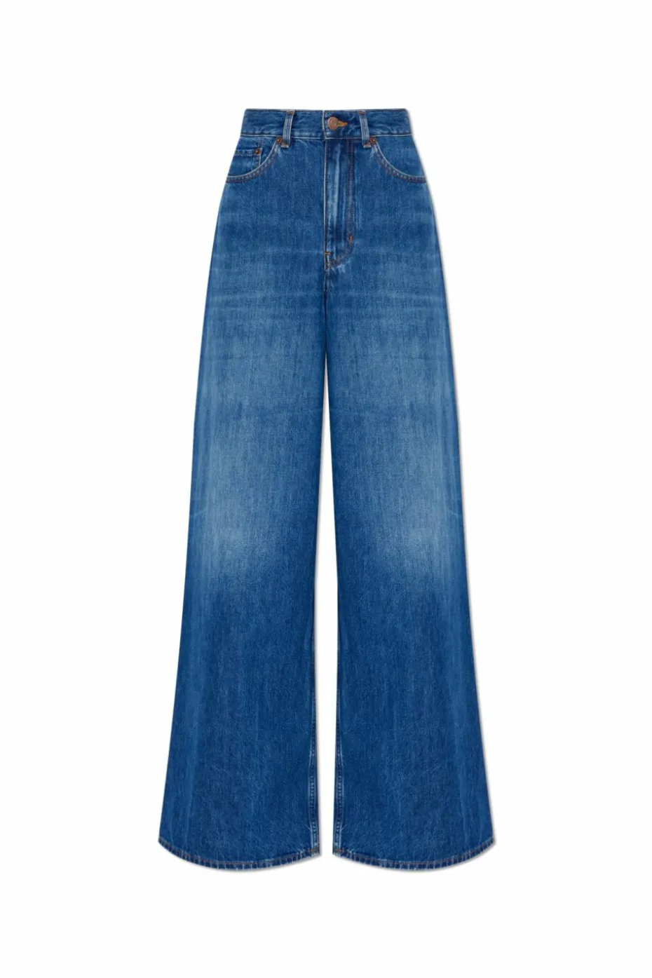 Chloé NIEBIESKI Jeansy z wysokim stanem