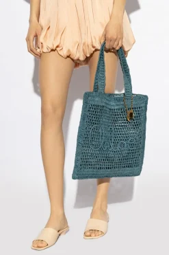 Chloé NIEBIESKI Torba `Banana` typu `shopper`