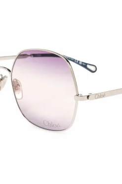Chloé SREBRNY Okulary przeciwsłoneczne `Aly`