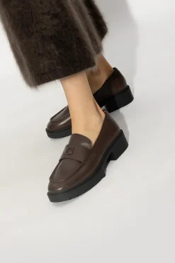 Coach BRĄZOWY Buty ‘Leah’ typu ‘loafers’