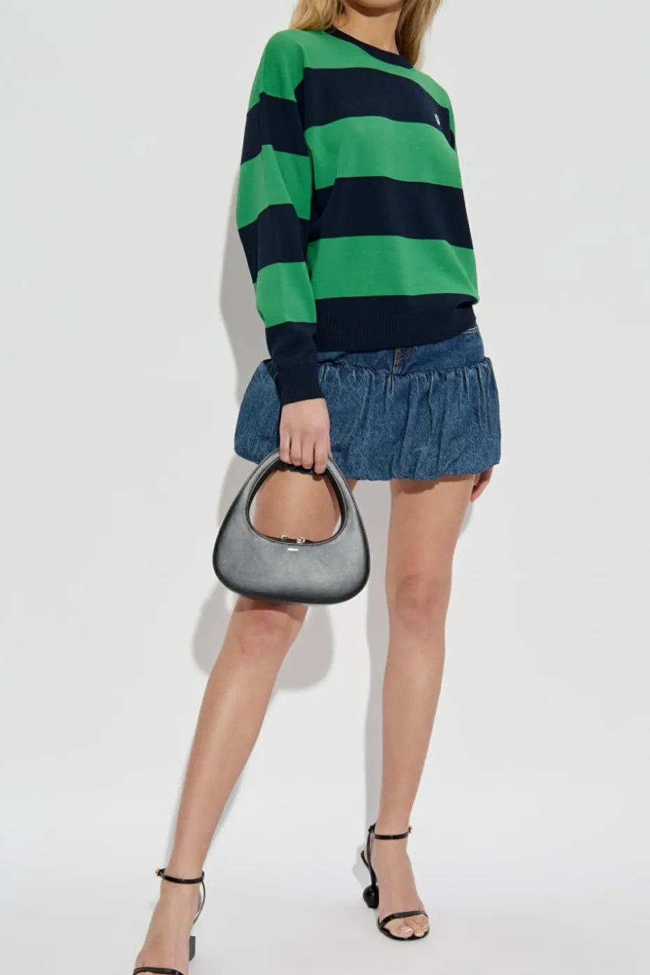 Coperni NIEBIESKI Jeansowa spódnica