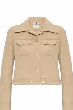 Courrèges beżowy Courreges X Vestiaire