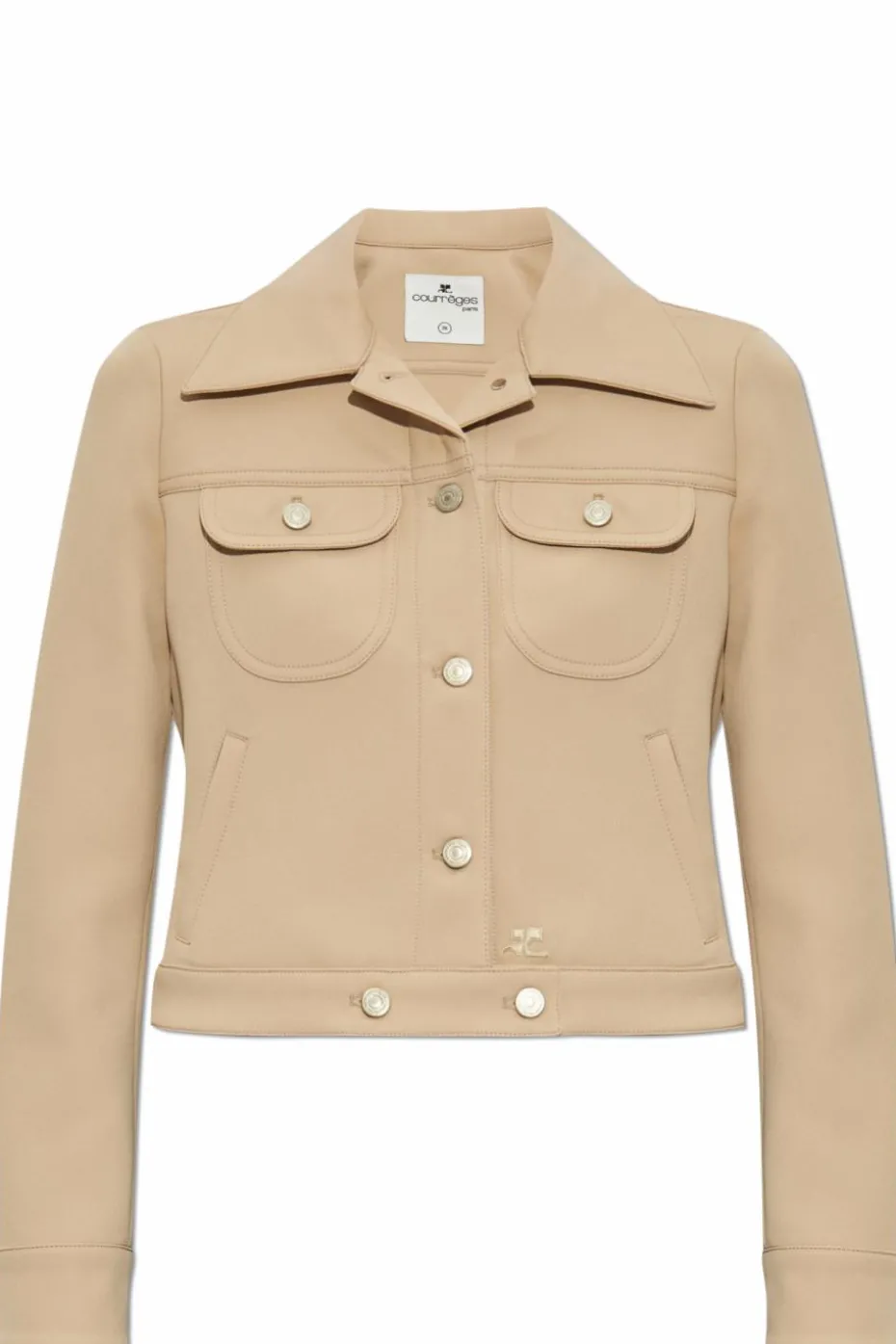 Courrèges beżowy Courreges X Vestiaire