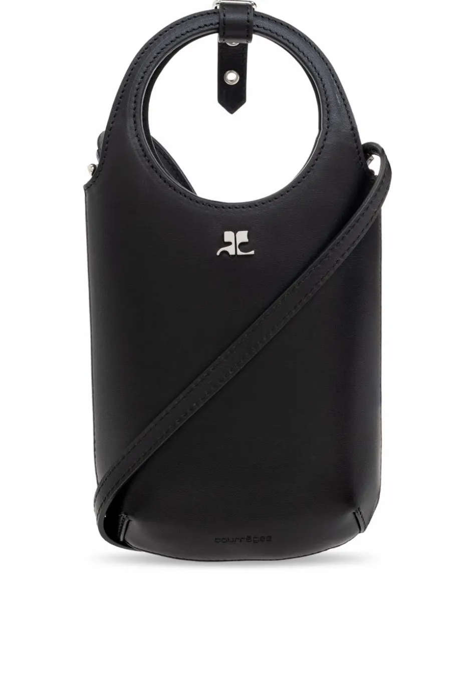 Courrèges CZARNY Torba `Slim Holy`