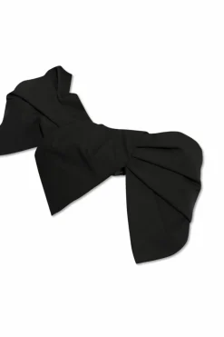 Cult Gaia CZARNY Top `Delia