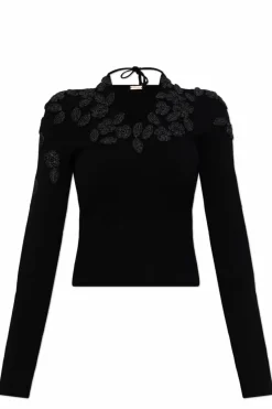 Cult Gaia CZARNY Top `Livie`