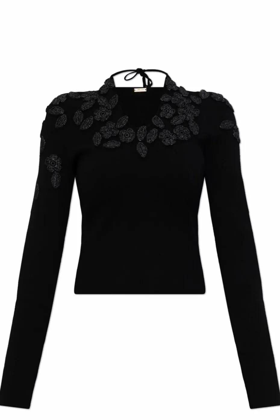 Cult Gaia CZARNY Top `Livie`