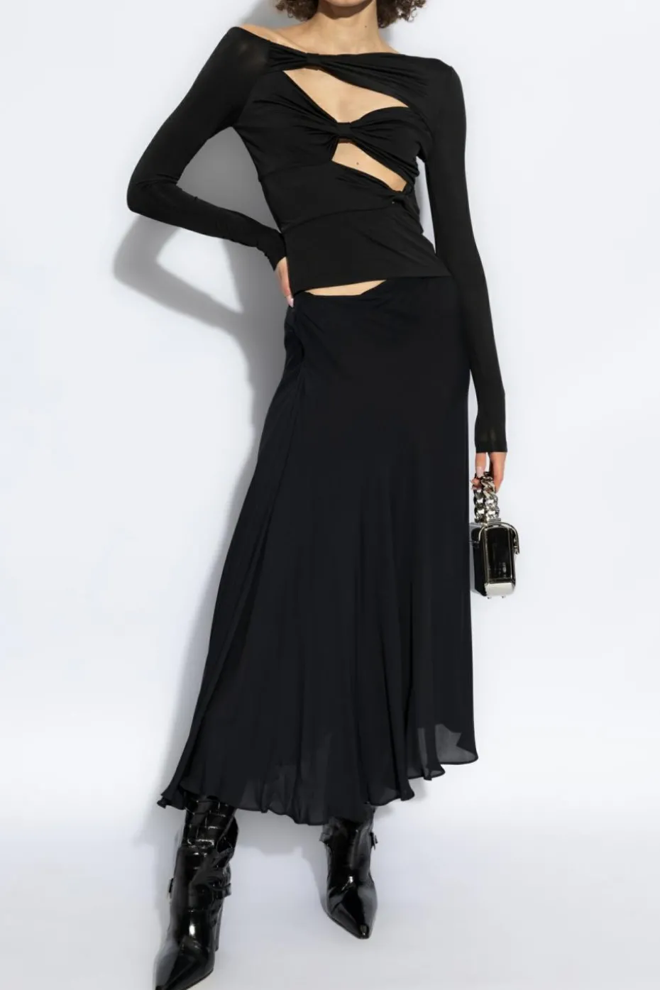 Cult Gaia CZARNY Top ‘Rosia’