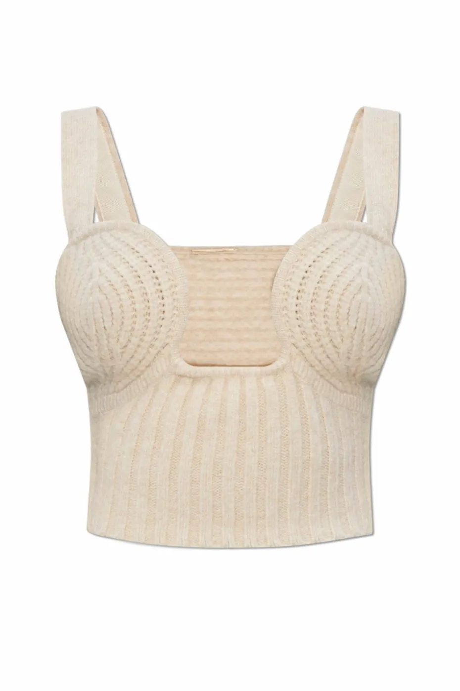 Cult Gaia kremowy Top `Kensington`