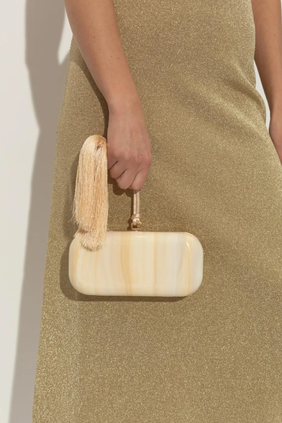 Cult Gaia kremowy Torba `Yasmin`