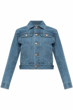 Cult Gaia NIEBIESKI Jeansowa kurtka `Jamil`