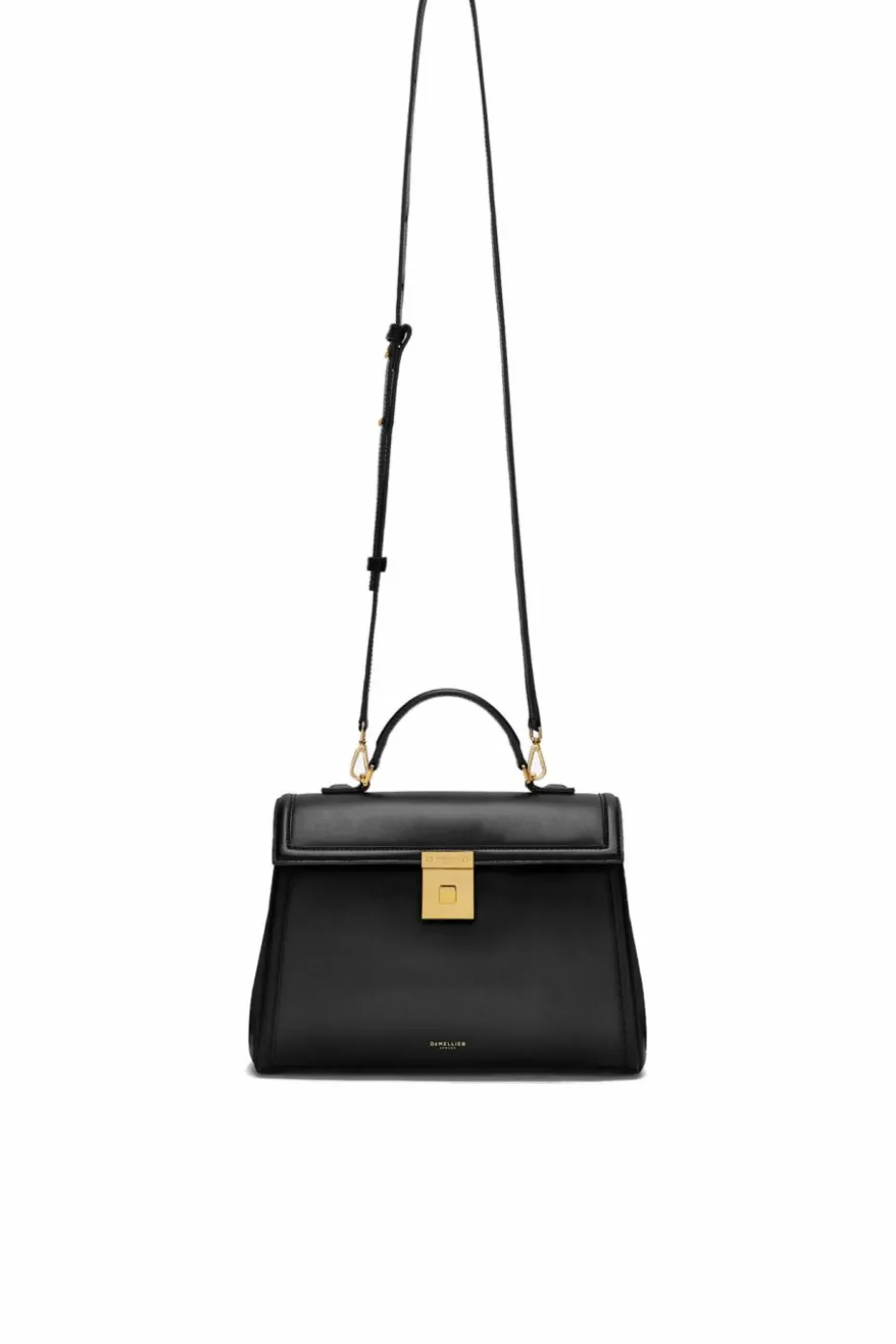 DeMellier CZARNY Torba do ręki `Mid Paris`