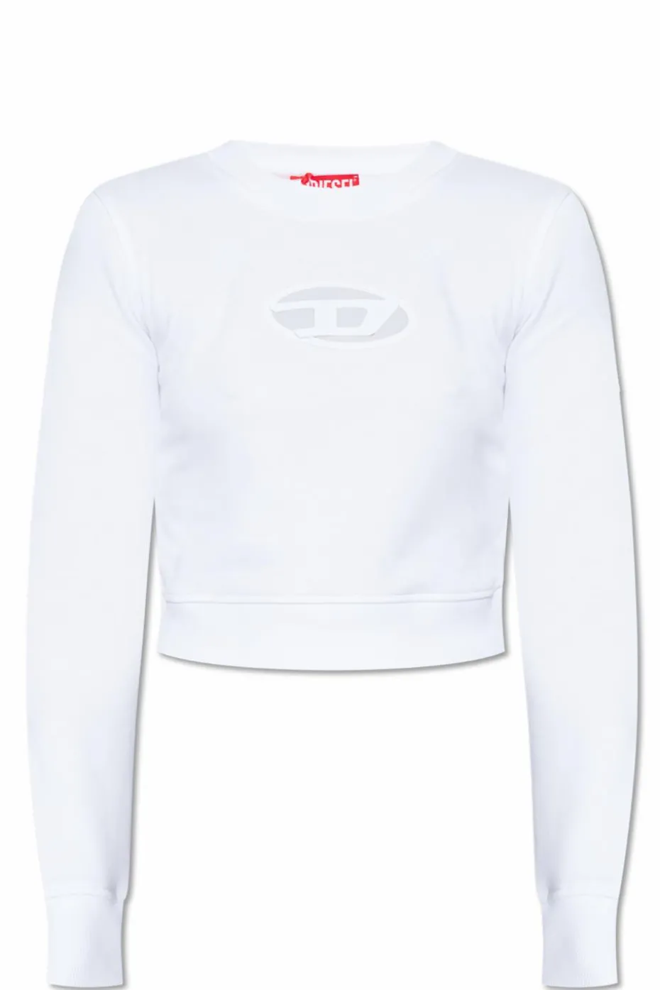 Diesel BIAŁY Bluza `F-SLIMMY-OD`